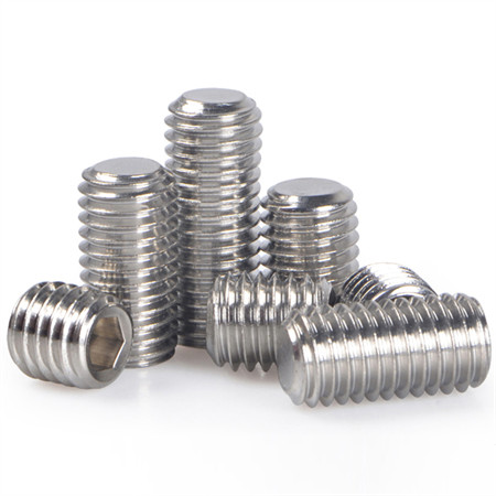 Ss 304 316 Stainless Steel M3 M4 M5 Machine Threads Button Head Hex Socket Screw