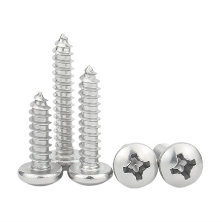 Stainless Steel 410 M5.5 M6.3 Hex Flat Head Self Drilling Screws for Sheet Metal