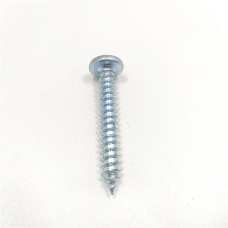 DIN 7981 Zinc Plated Galvanized Phillips Drive Cross Recessed Type Ab Thread Carbon Steel Stainless Steel 304 316 Pan Head Self Tapping Screw