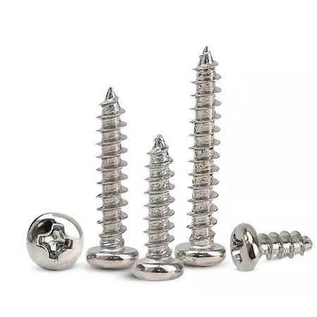 Goldensea Stainless Steel 316 Tapping Screw Ss 304 DIN 7981 Pan Head Self Tapping Drill Point Screws